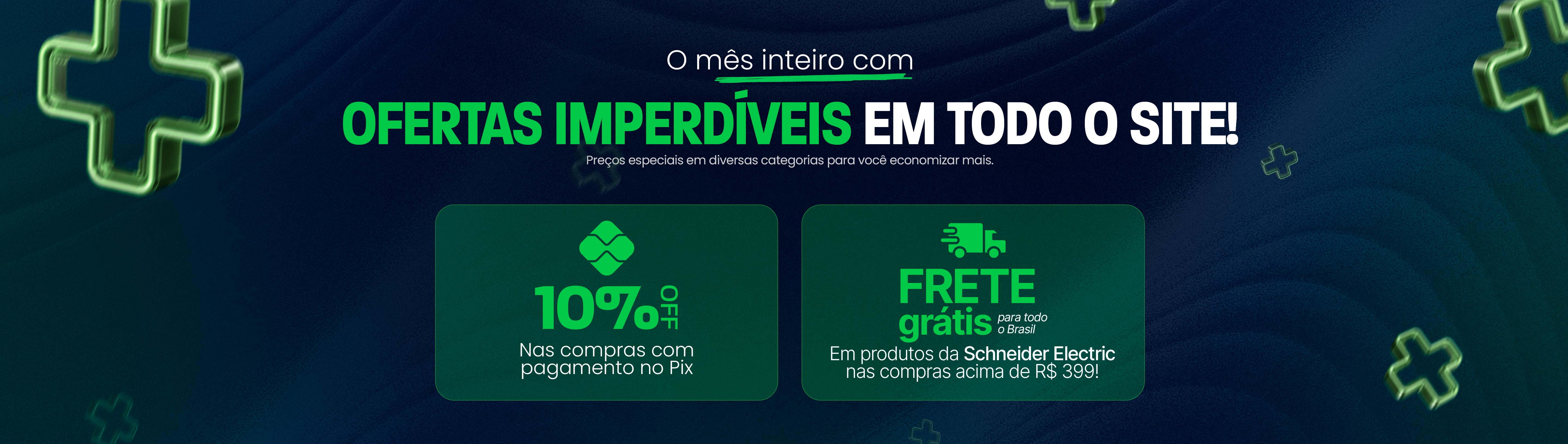 Ofertas em todo o site