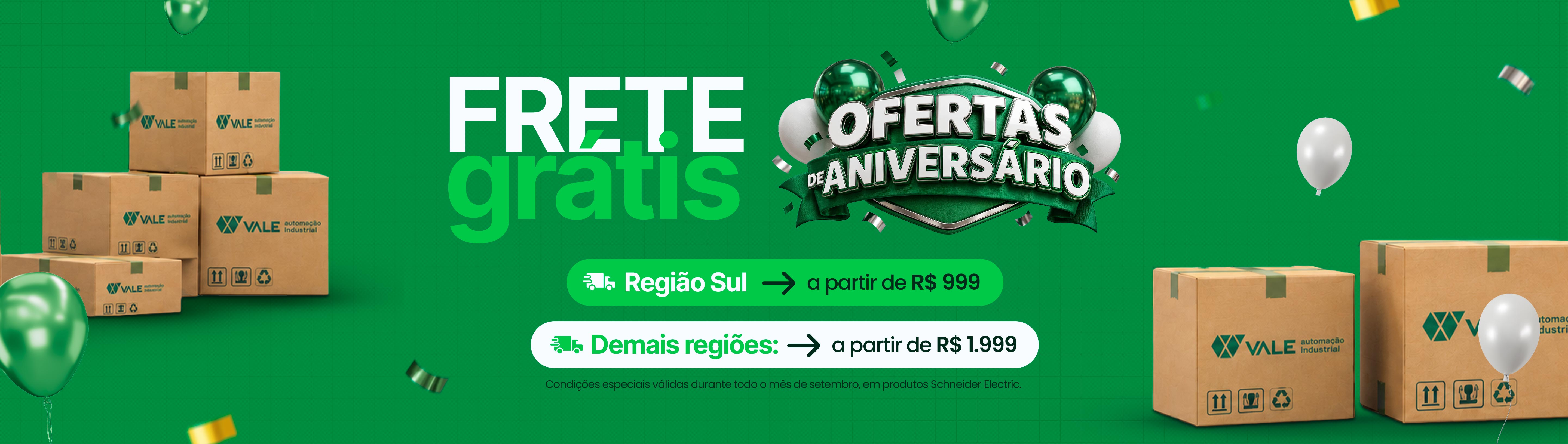 Frete gratis categoria
